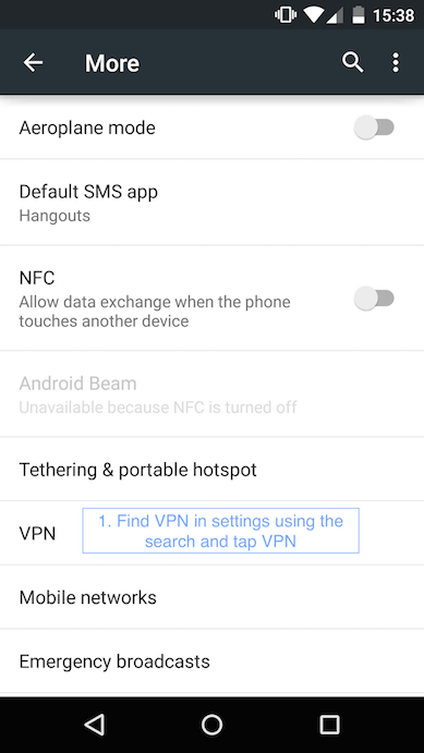 Android-VPN-Step1