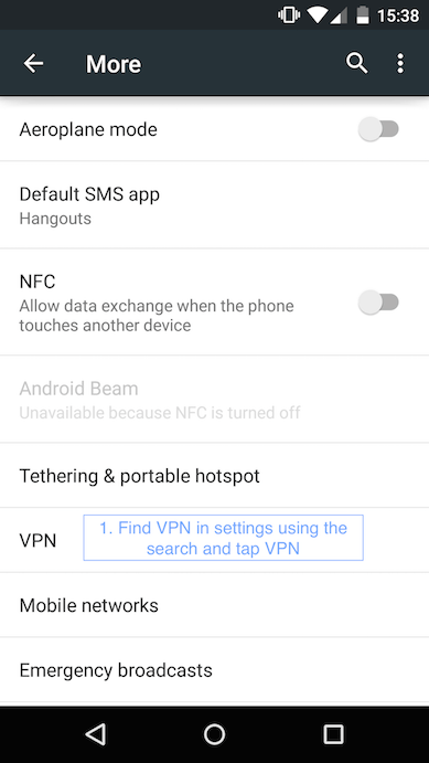 Android-VPN-Step1 